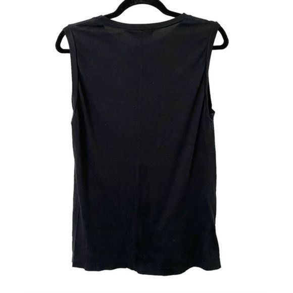 WILDFOX Basic Black Crewneck Tank Small‎ - Picture 3 of 3